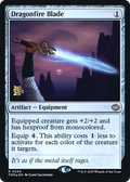 Dragonfire Blade (PRE-240) - Prerelease Cards Foil