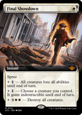 Final Showdown (Extended Art) (OTJ-312) - Outlaws of Thunder Junction: (Extended Art, spree) Foil