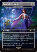 Yuna's Holy Magic - Prismatic Ending (SLD-1868) - Secret Lair Drop / Yuna's Holy Magic (Borderless)