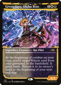 Greasefang, Okiba Boss (Showcase) (NEO-397) - Kamigawa: Neon Dynasty: (Showcase) Foil