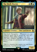 The Sixth Doctor (Surge Foil) (WHO-764) - Doctor Who Foil