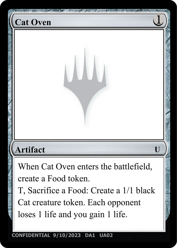 Cat Oven (UNK-) - Unknown Event
