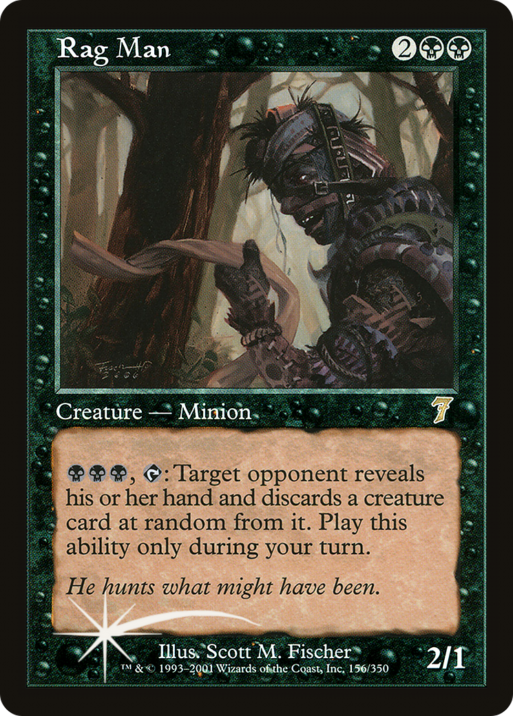 Rag Man (7ED-156★) - 7th Edition