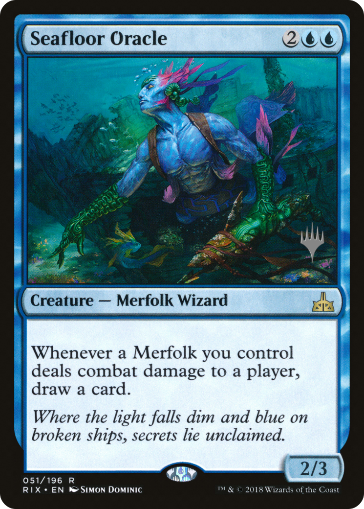 Seafloor Oracle (PPM20-051) - Rivals of Ixalan Promos Foil