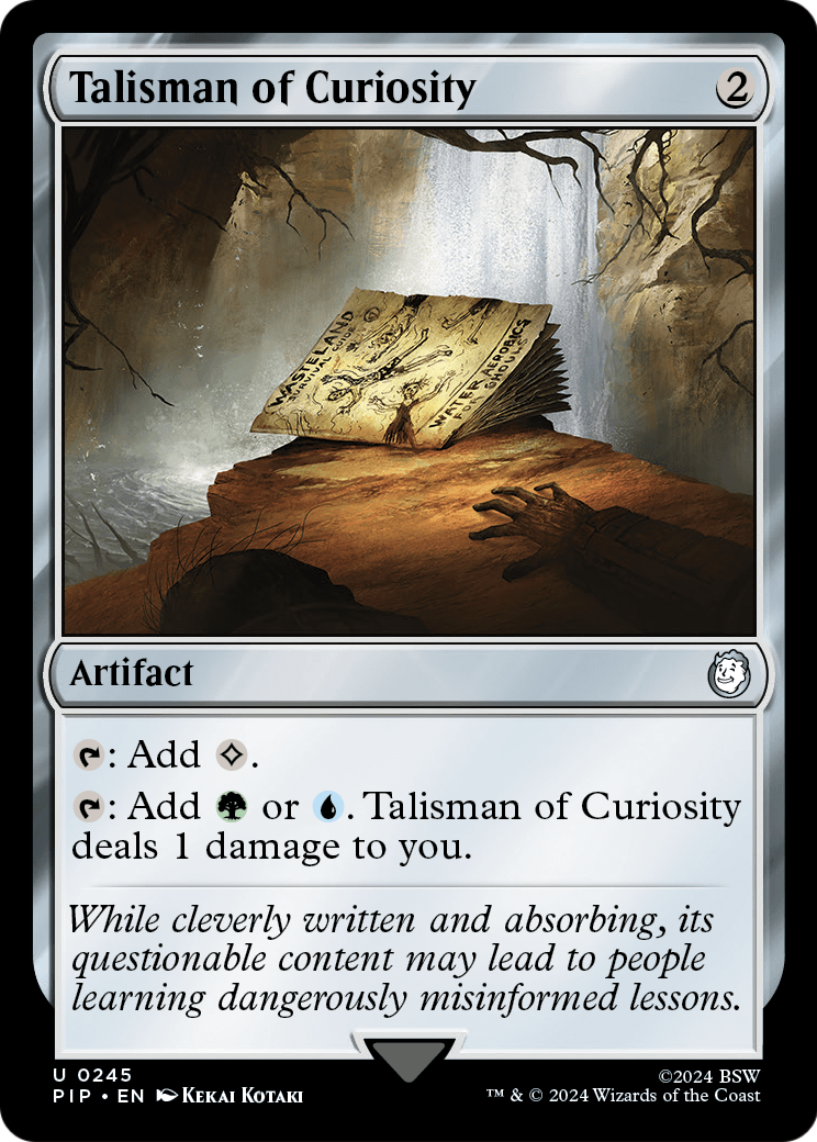 Talisman of Curiosity (PIP-245) - Fallout