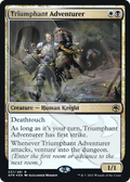 Triumphant Adventurer (AFR&-237) - Adventures in the Forgotten Realms Promos Foil