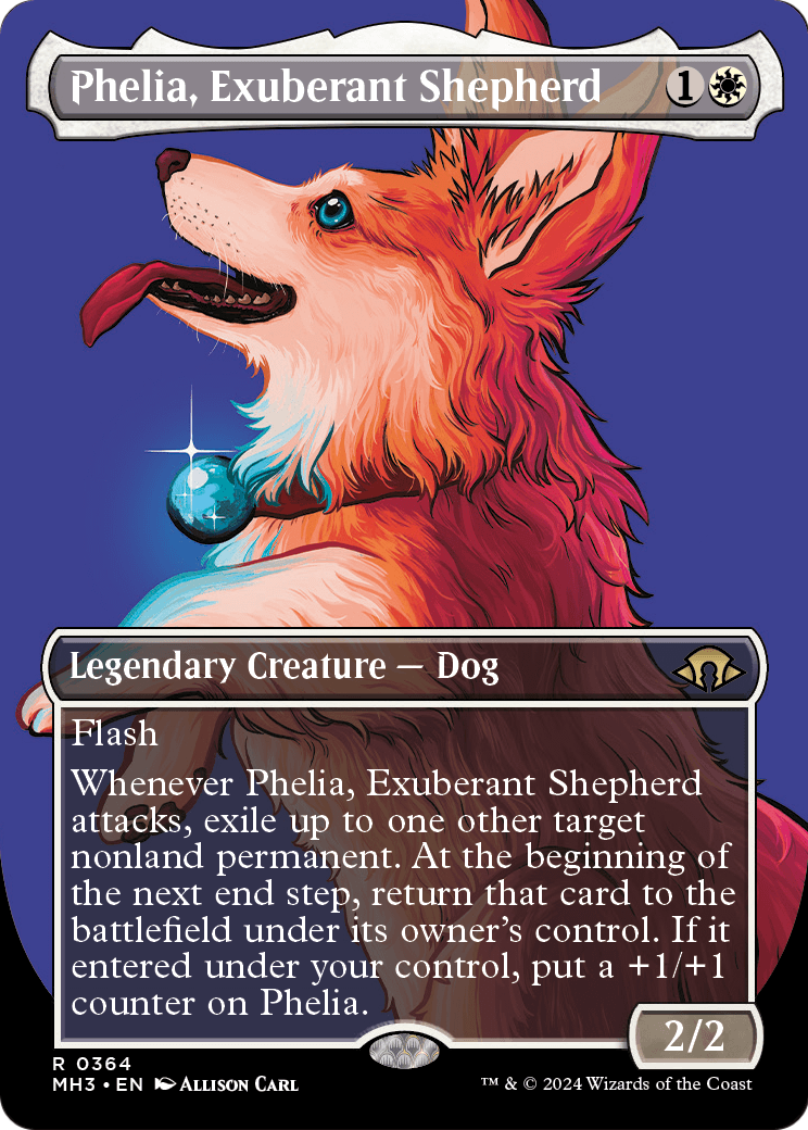 Phelia, Exuberant Shepherd (Borderless) (MH3-364) - Modern Horizons 3