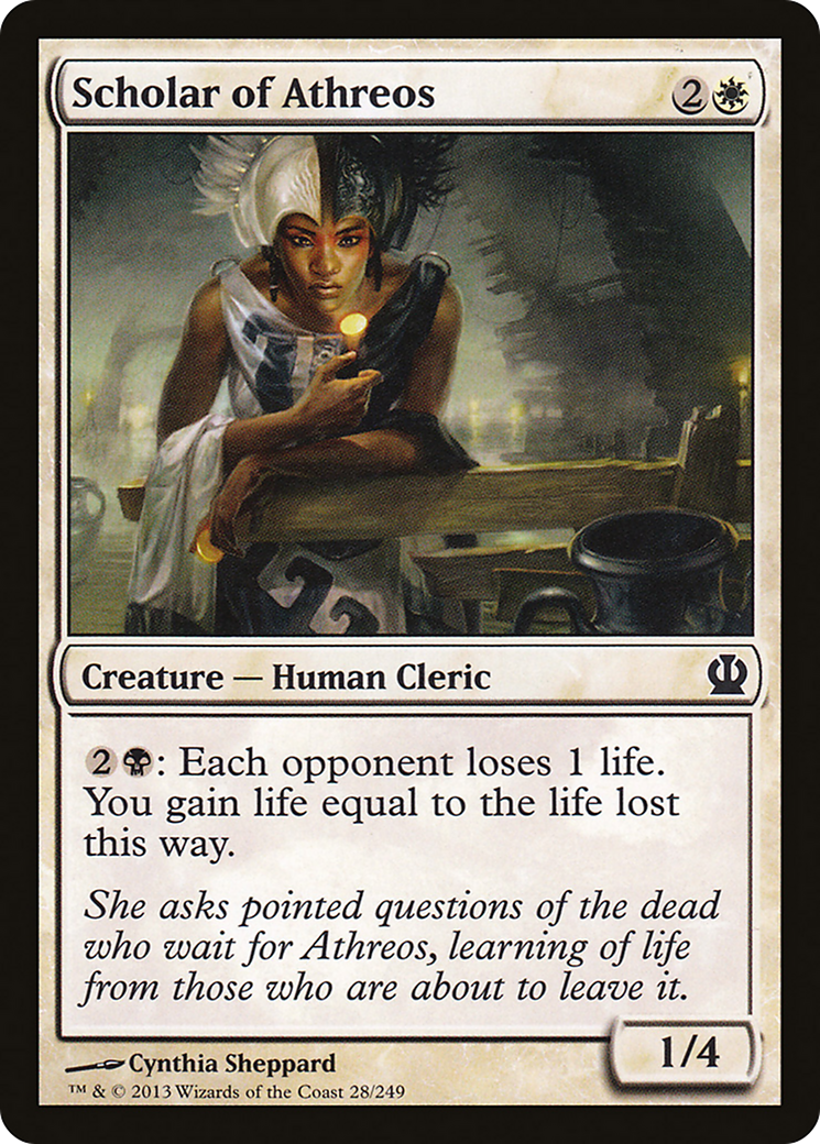 Scholar of Athreos (THS-028) - Theros Foil