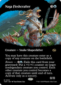 Naga Fleshcrafter (Borderless) (TDM-333) - Tarkir: Dragonstorm: (Showcase)