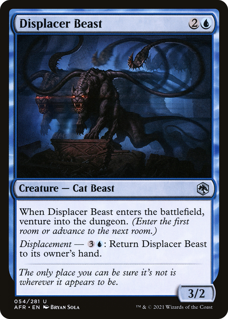 Displacer Beast (AFR-054) - Adventures in the Forgotten Realms Foil
