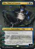 Oko, Thief of Crowns (Borderless) (ELD-271) - Throne of Eldraine Foil