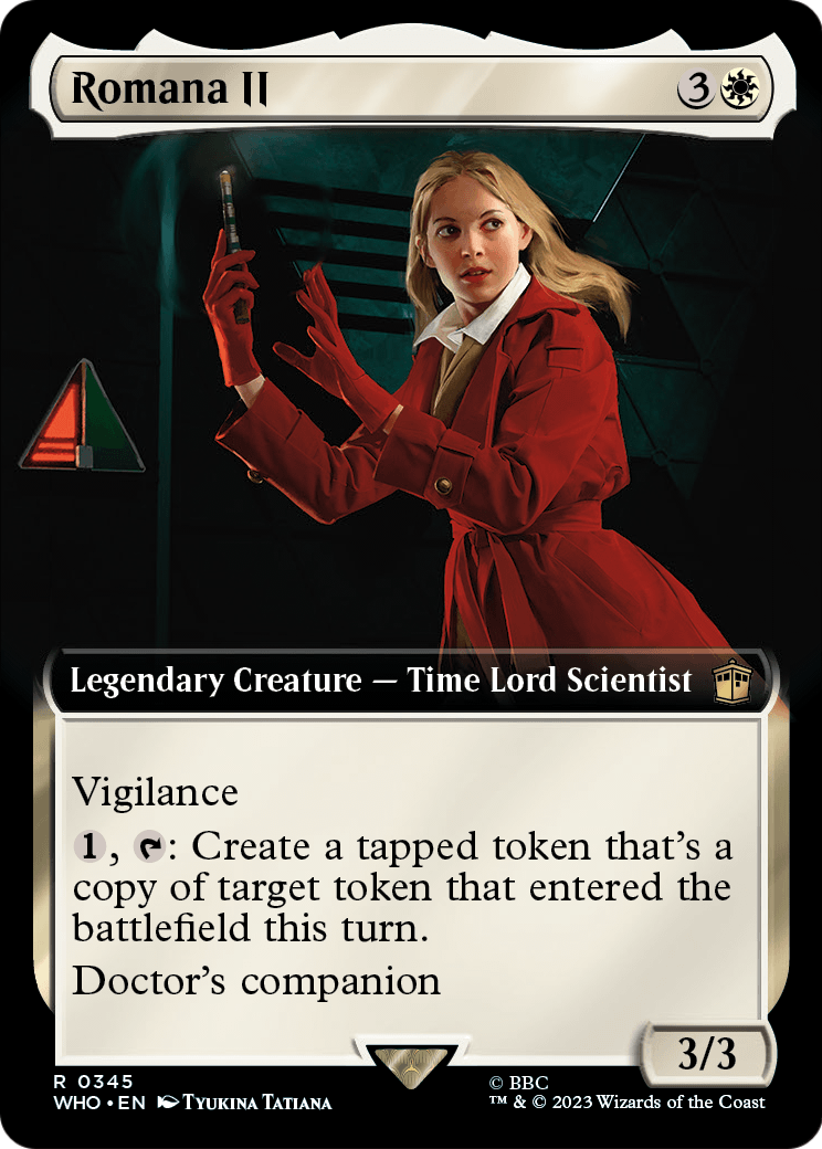 Romana II (Extended Art) (WHO-345) - Doctor Who: (Extended Art)