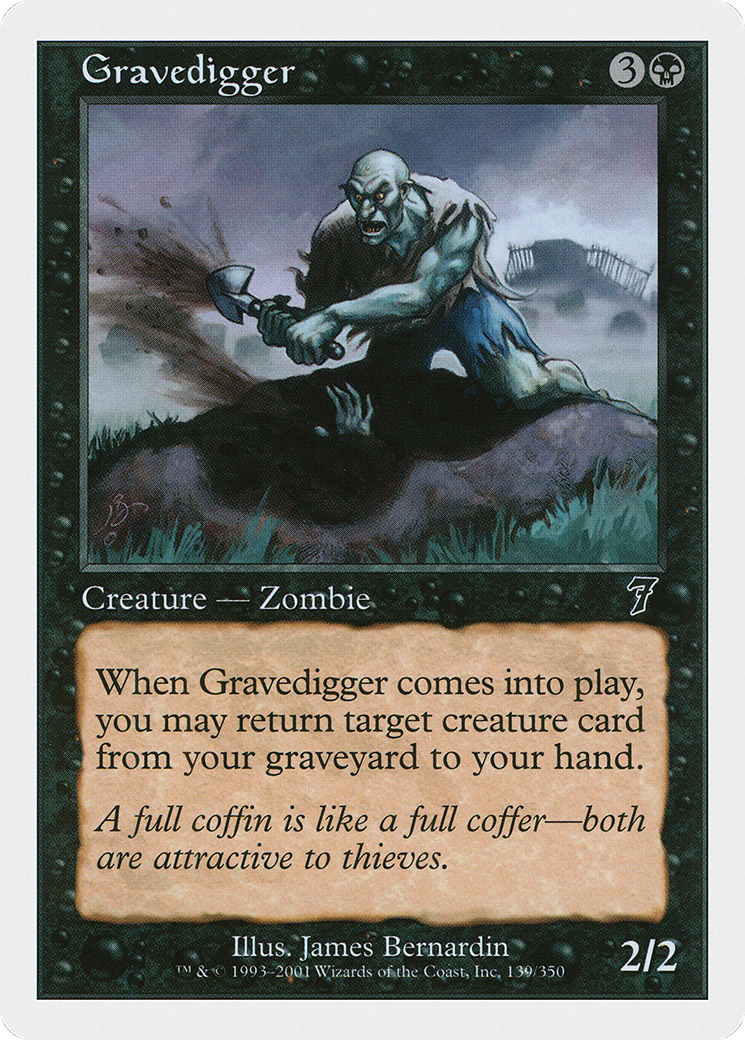 Gravedigger (7ED-139) - 7th Edition