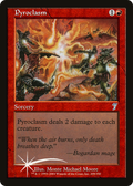 Pyroclasm (7ED-209★) - 7th Edition