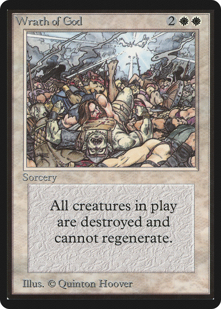 Wrath of God (LEB-) - Limited Edition Beta