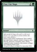 Clear, Fair Magic (UNK-RG12B) - Unknown Event