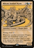 Miirym, Sentinel Wyrm (Showcase) (CLB-431) - Commander Legends: Battle for Baldur's Gate: (Showcase) Foil