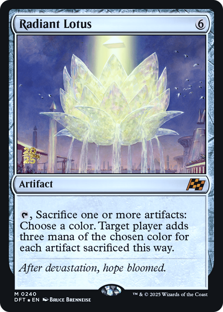 Radiant Lotus (PRE-240) - Prerelease Cards Foil