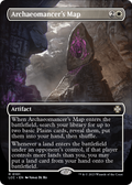 Archaeomancer's Map (Borderless) (LCC-101) - The Lost Caverns of Ixalan Commander Foil