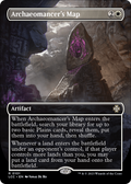Archaeomancer's Map (Borderless) (LCC-101) - The Lost Caverns of Ixalan Commander