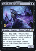 Zul Ashur, Lich Lord (PRE-077) - Foundations Promos Foil