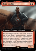 Ryan Sinclair (Extended Art) (Surge Foil) (WHO-981) - Doctor Who: (Extended Art) Foil