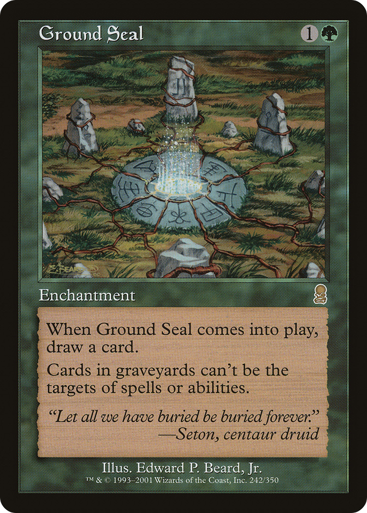 Ground Seal (ODY-242) - Odyssey Foil