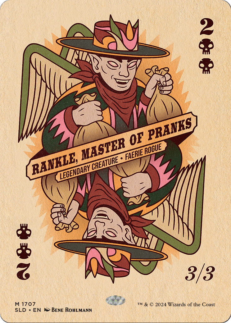 Rankle, Master of Pranks (SLD-1707) - Secret Lair Drop (Borderless)