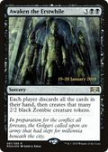 Awaken the Erstwhile (PRE-61S) - Ravnica Allegiance Promos Foil