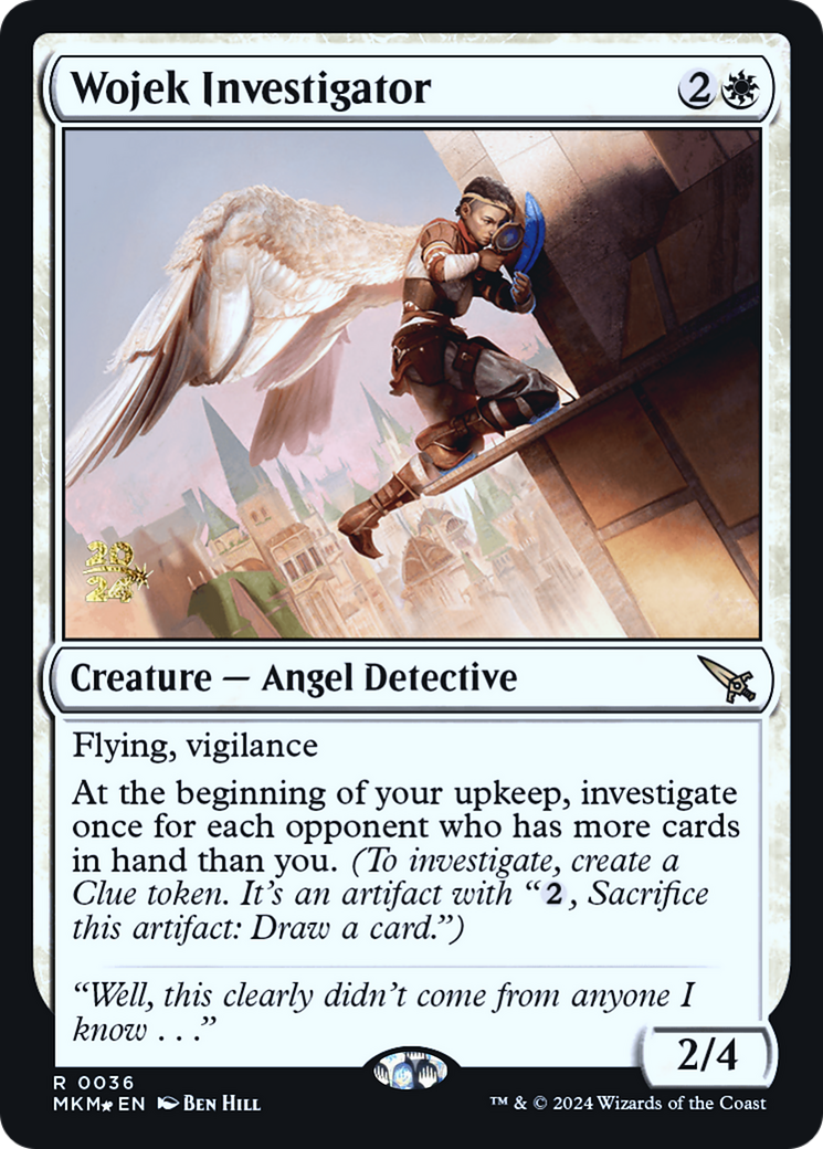 Wojek Investigator (PRE-036) - Murders at Karlov Manor Promos Foil