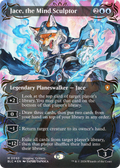 Jace, the Mind Sculptor (Borderless) (Raised Foil) (BLC-093) - Bloomburrow Commander Foil