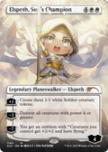 Elspeth, Sun's Champion (Borderless) (SLD-1140) - Secret Lair Drop Foil