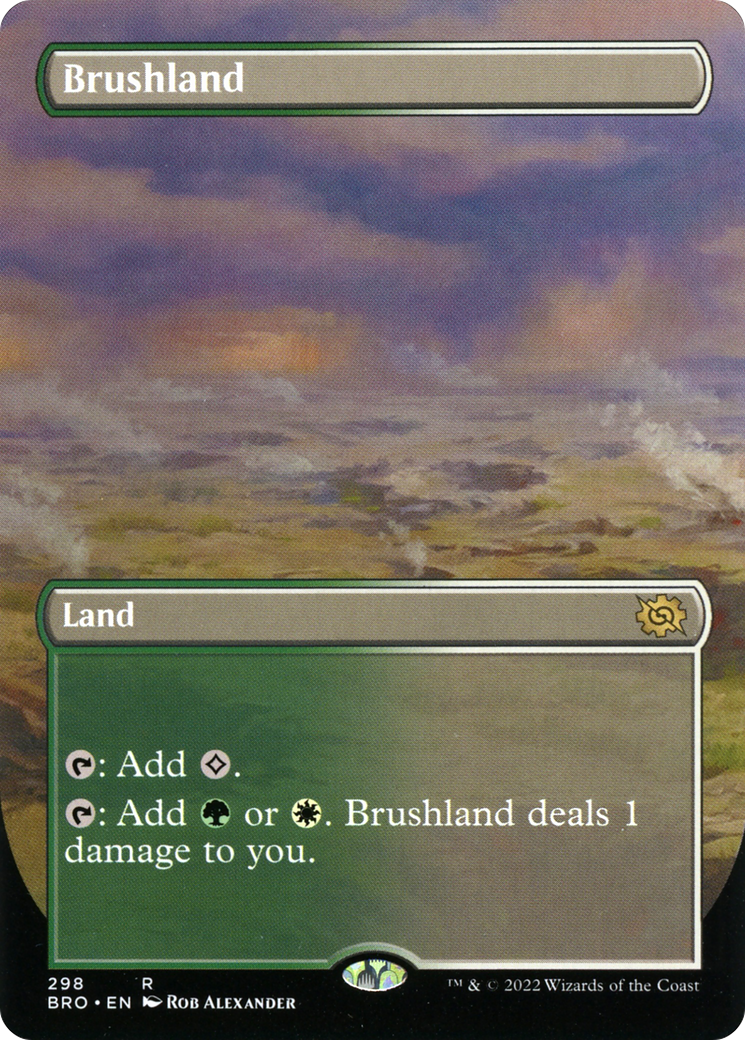 Brushland (Borderless) (BRO-298) - The Brothers' War Foil