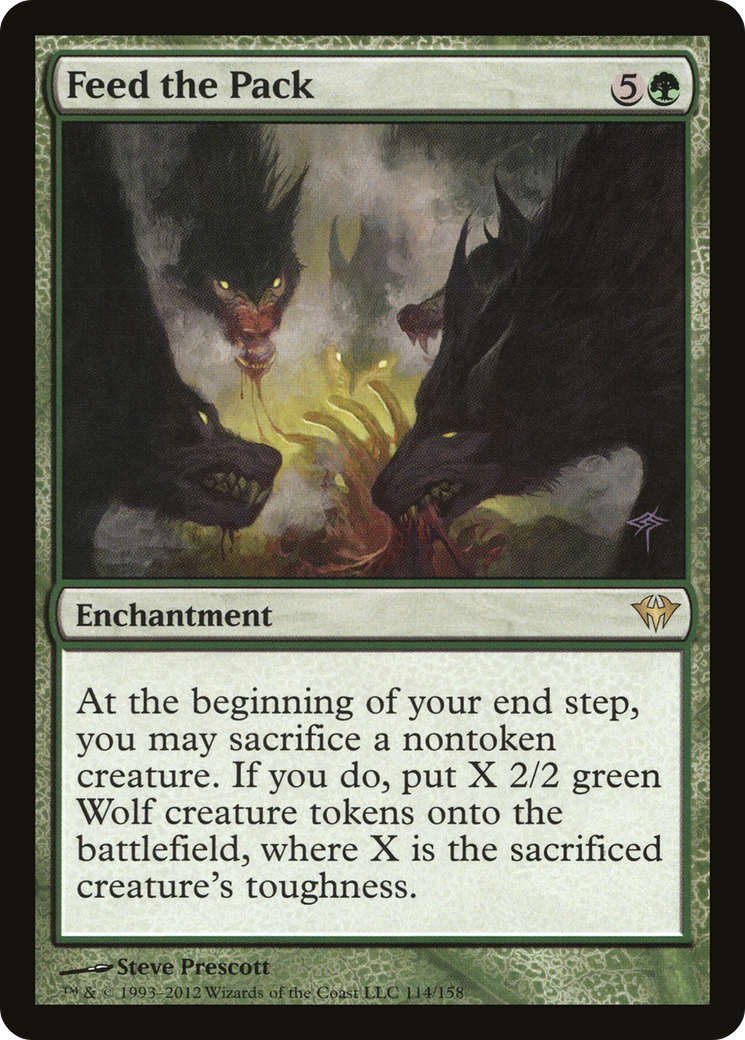 Feed the Pack (DKA-114) - Dark Ascension