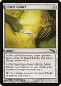 Jinxed Choker (MRD-189) - Mirrodin Foil