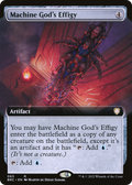 Machine God's Effigy (Extended Art) (BRC-063) - The Brothers' War Commander: (Extended Art)