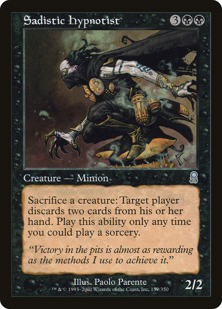 Sadistic Hypnotist (ODY-159) - Odyssey Foil