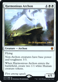 Harmonious Archon (PRE-17S) - Throne of Eldraine Promos Foil