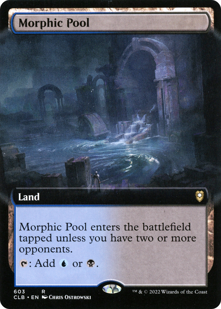 Morphic Pool (Extended Art) (CLB-603) - Commander Legends: Battle for Baldur's Gate: (Extended Art)
