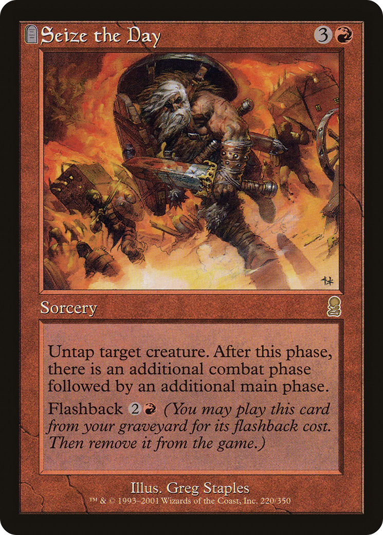 Seize the Day (ODY-220) - Odyssey: (tombstone) Foil