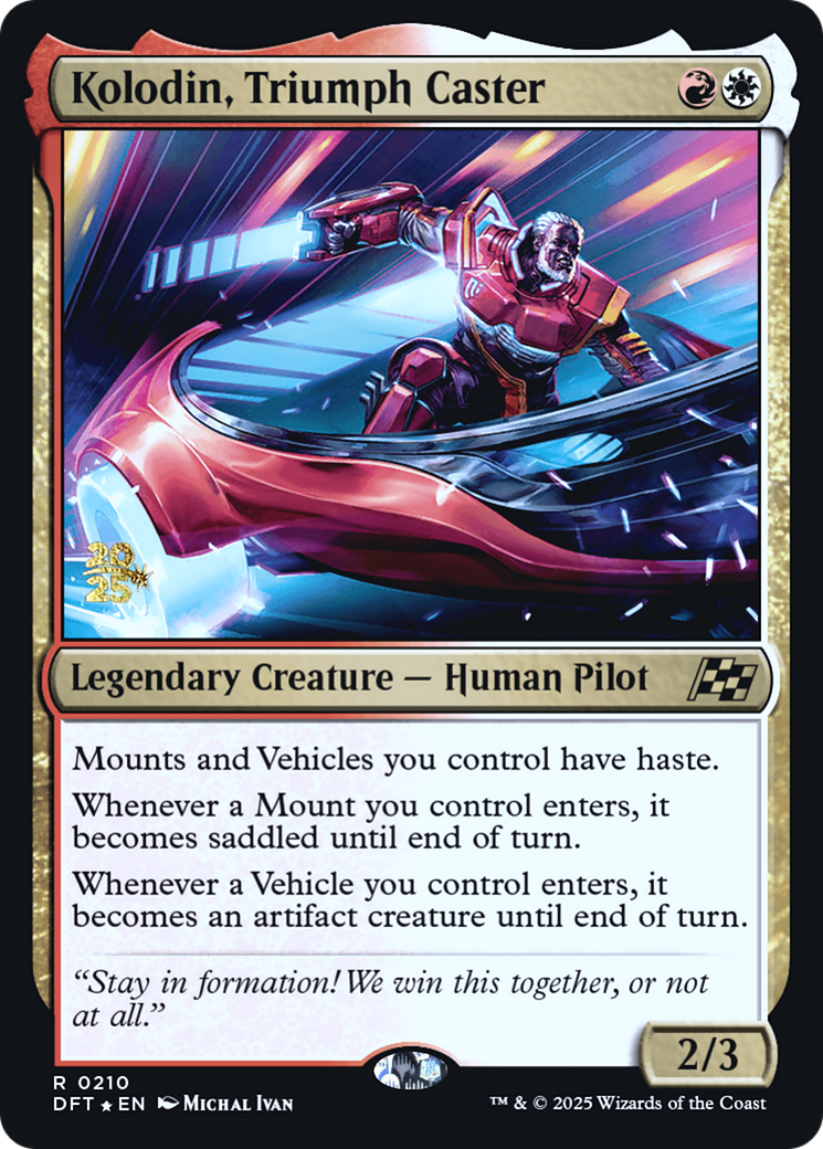 Kolodin, Triumph Caster (PRE-210) - Prerelease Cards Foil