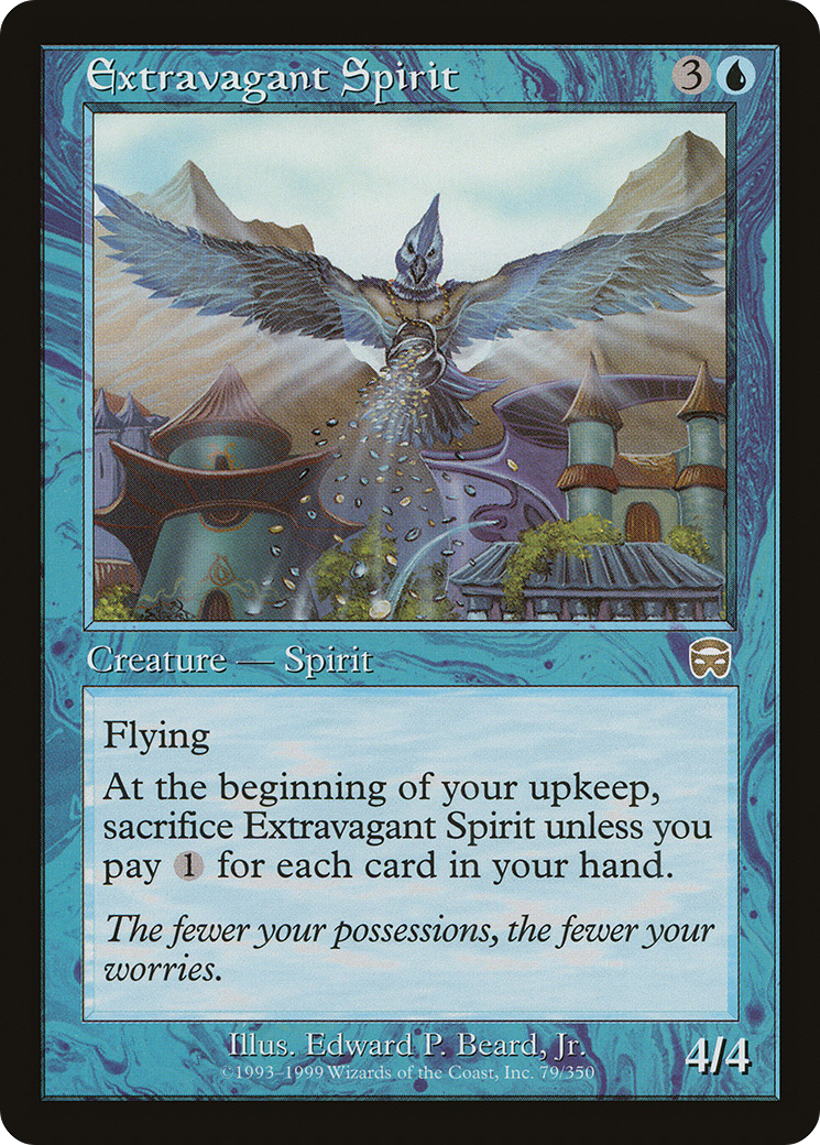 Extravagant Spirit (MMQ-079) - Mercadian Masques