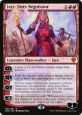 Jaya, Fiery Negotiator (PPDMU-133) - Dominaria United Promos