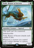 Toski, Bearer of Secrets (PPKHM-197) - Kaldheim Promos Foil
