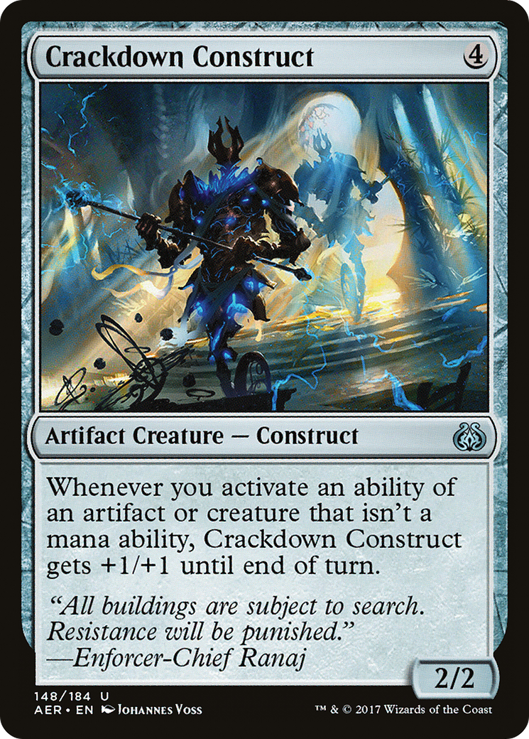 Crackdown Construct (AER-148) - Aether Revolt
