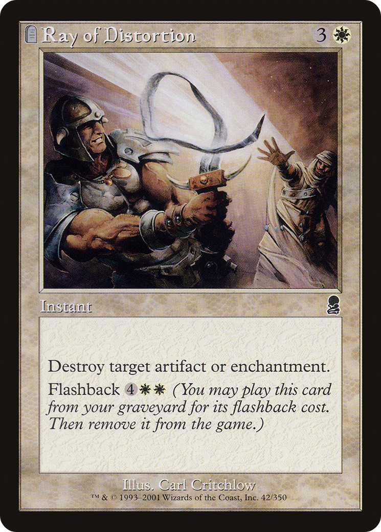 Ray of Distortion (ODY-042) - Odyssey: (tombstone)