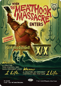 The Meathook Massacre (Showcase) (INR-486) - Innistrad Remastered: (Showcase, enchantment) (Borderless) Foil