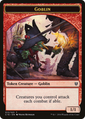 Goblin // Zombie Double-Sided Token (C16-12 // 11) - Commander 2016 Tokens