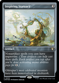 Inspiring Statuary (Foil Etched) (CMM-609) - Commander Masters Foil