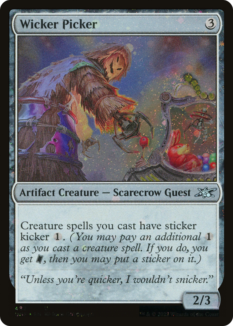 Wicker Picker (Galaxy Foil) (UNF-482) - Unfinity Foil